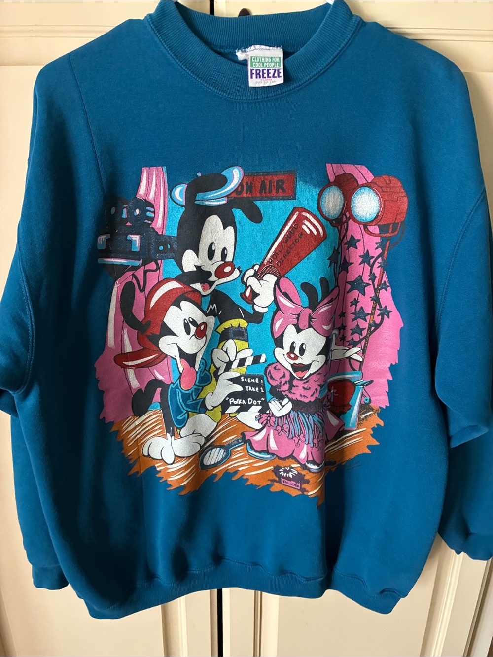 Vintage 90s Animanics Crew Neck Sweatshirt